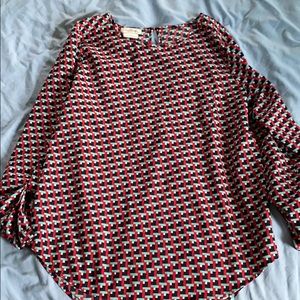 Van Heusen polyester blouse with pocket